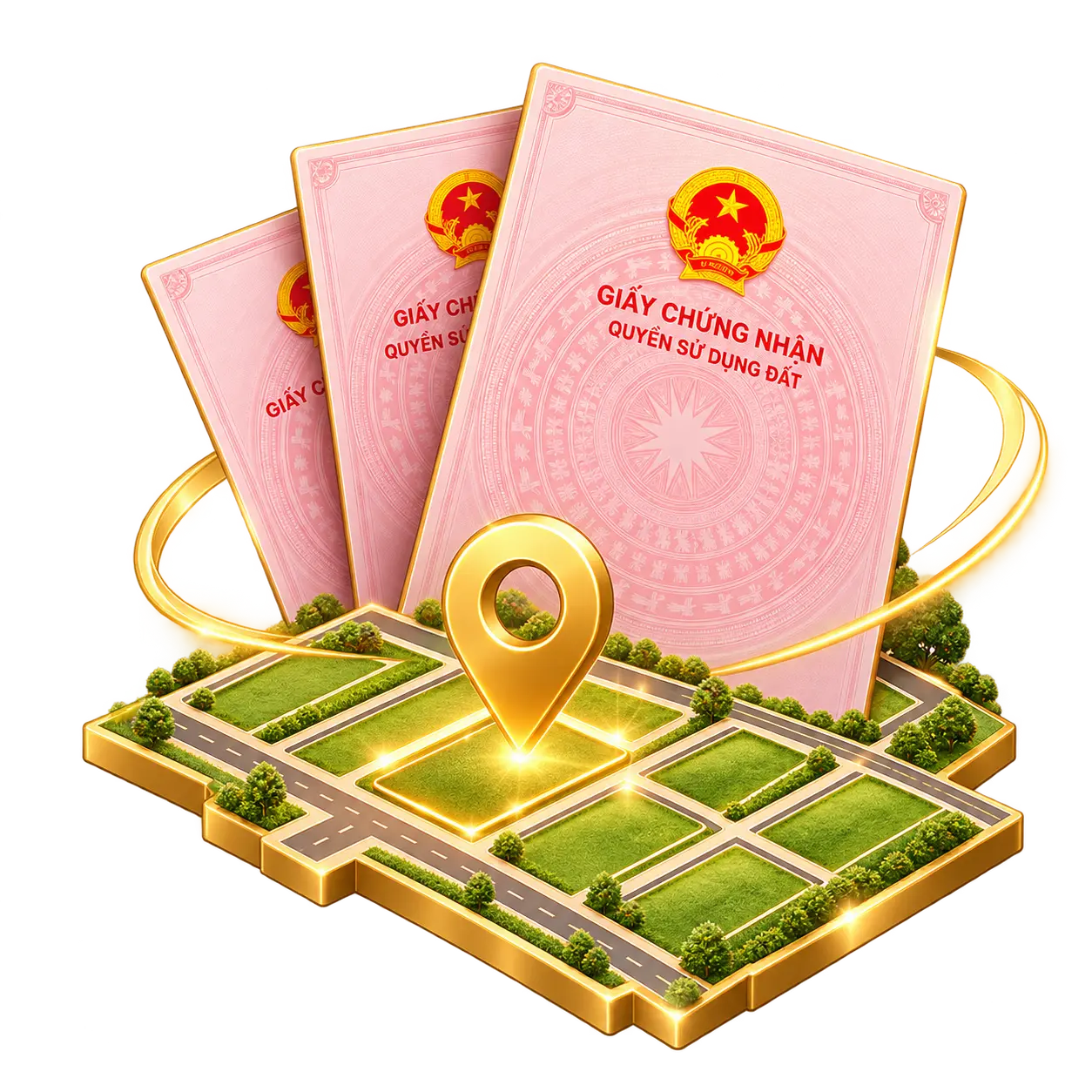 Sổ Hồng Riêng Từng Nền